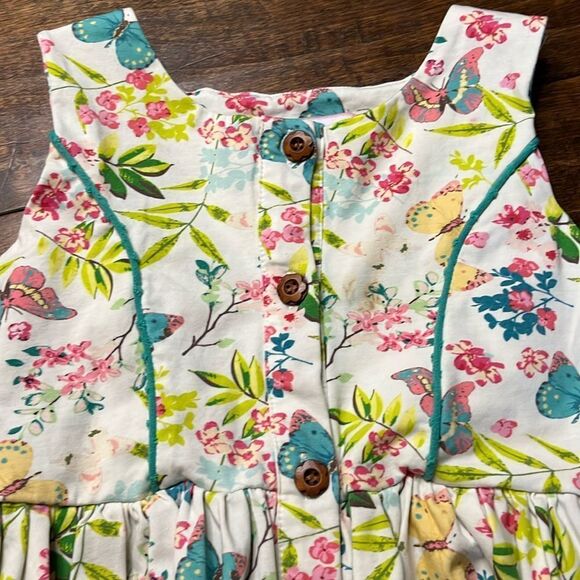 GIRL August Butterfly Dress, size 8 - Picture 2 of 5